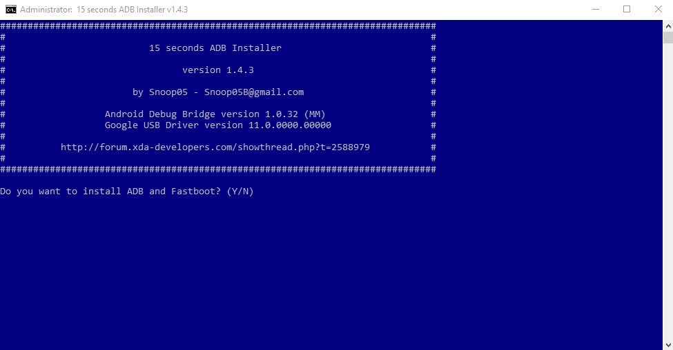 download-install-adb-fastboot