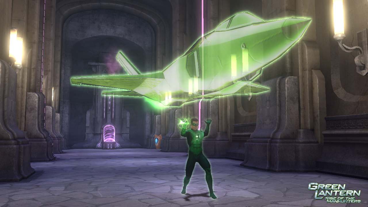 green lantern making aircraft