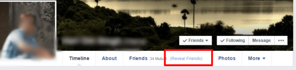 how to see hidden friends on facebook