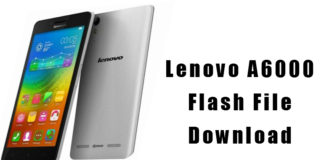 lenovo a6000 flash file download