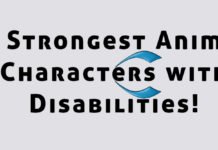 anime characters with disabilities